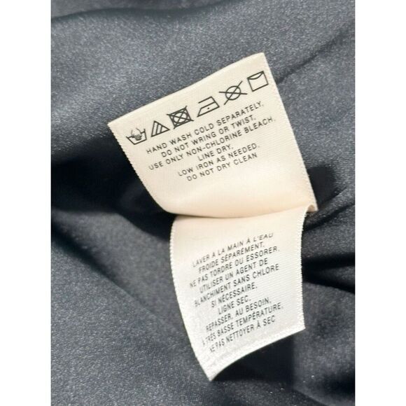 Moulinette Soeurs Women's Tweed Sleeveless Mini Dress Two-Tone Blue Black Size 2 - Picture 10 of 13